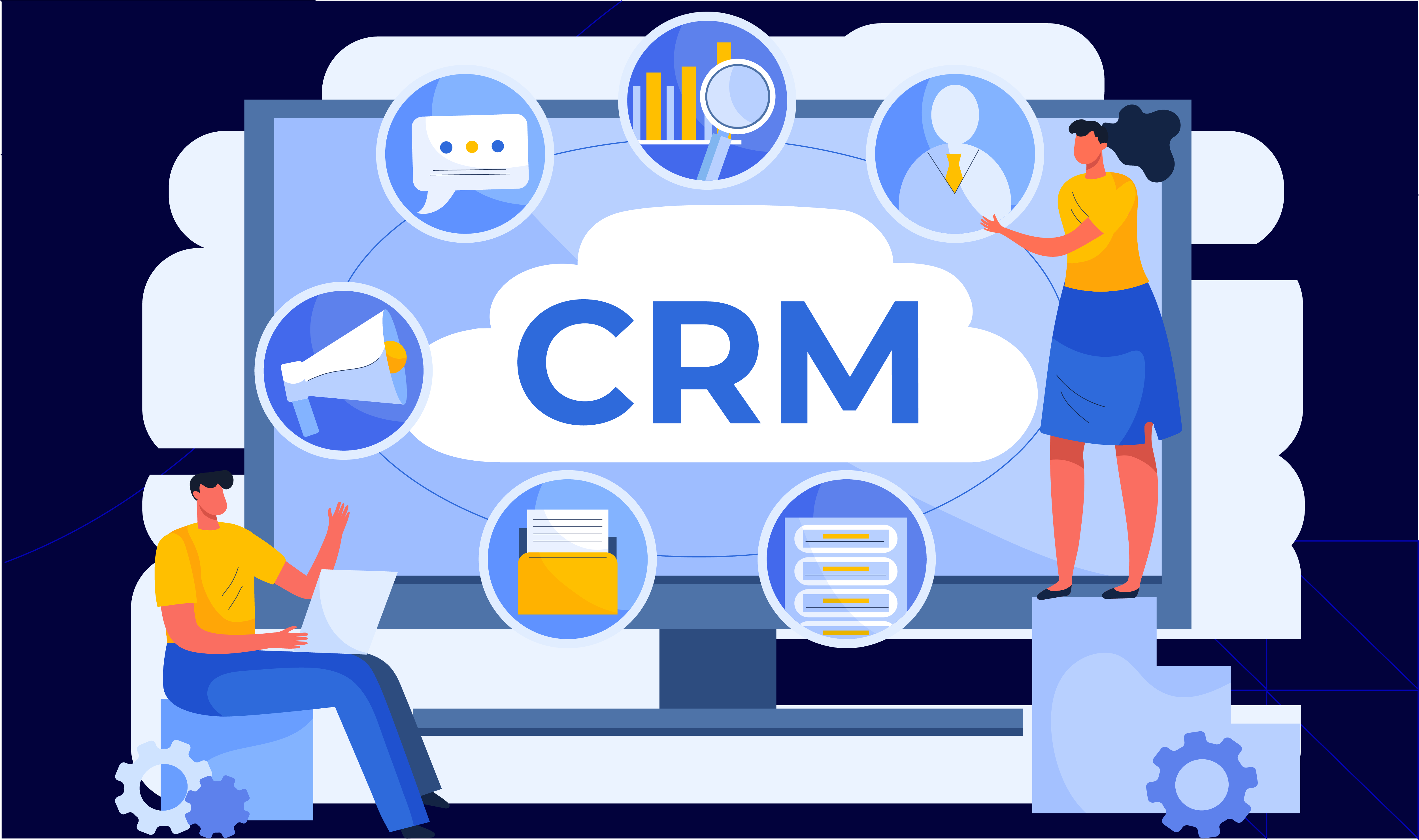 hubspot crm system​ working