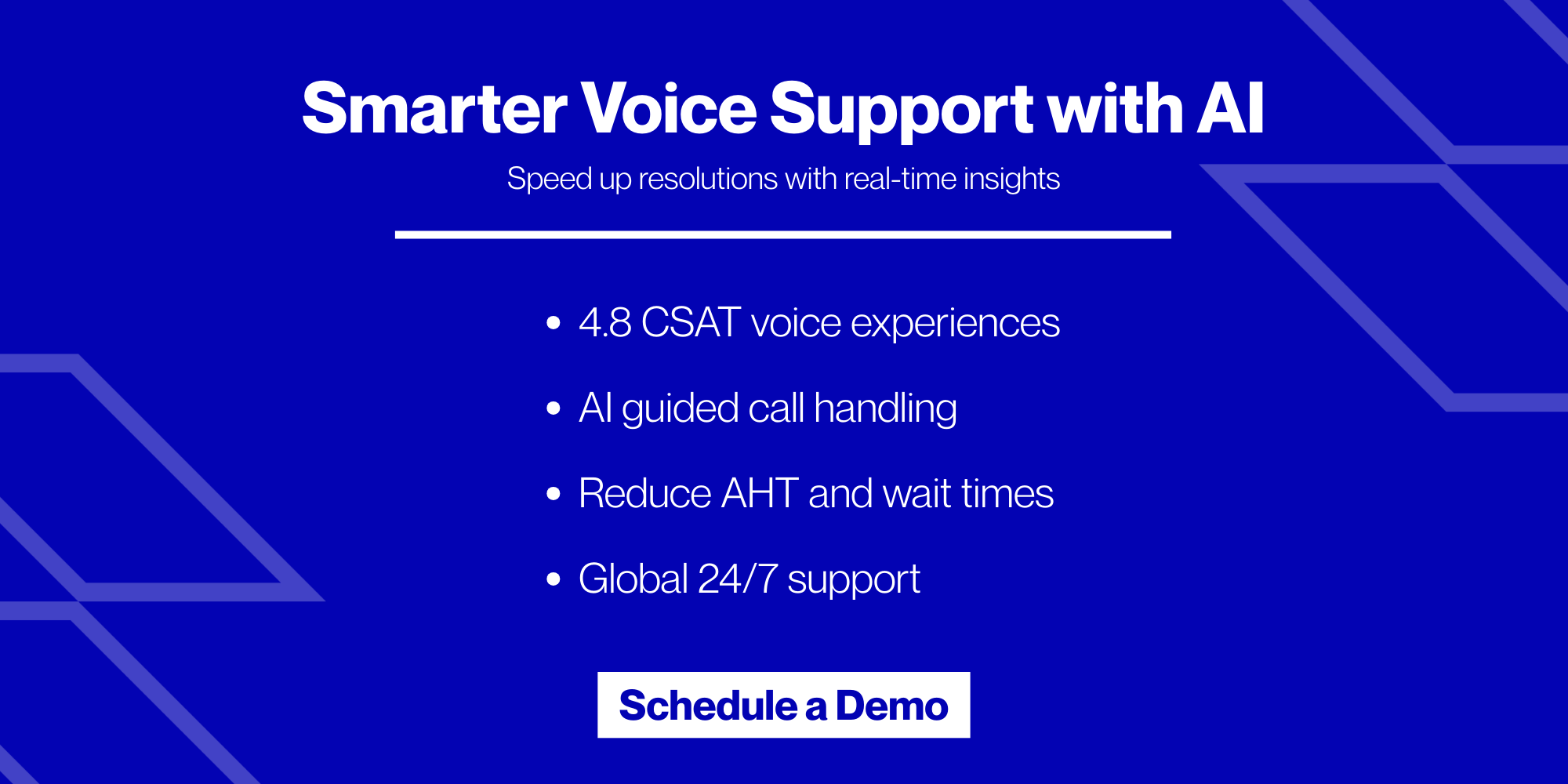 ai voice support services