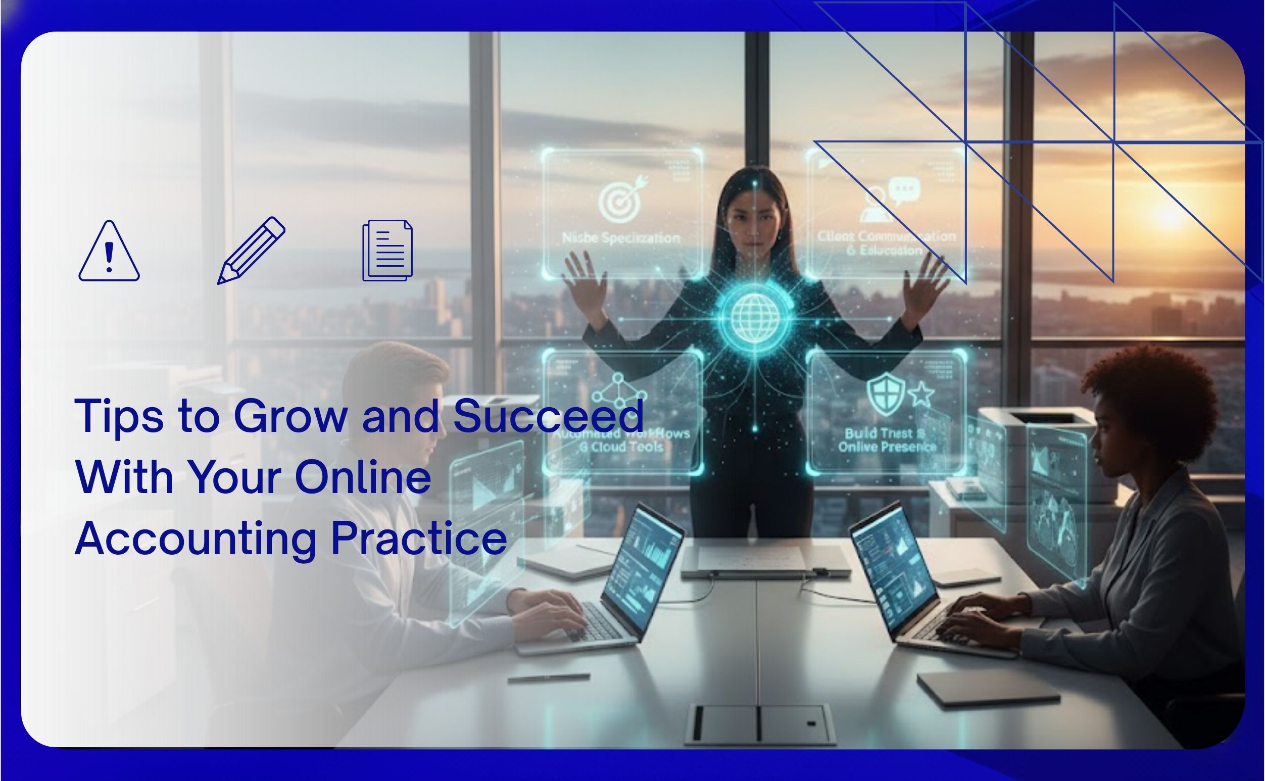 Tips to Grow and Succeed With Your Online Accounting Practice